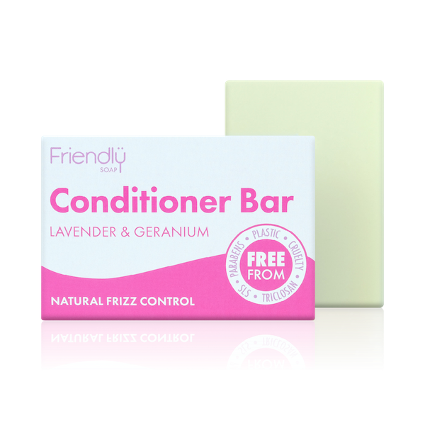 Friendly soap eco-friendly conditioner bar Lavender and geranium