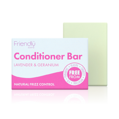 Friendly soap eco-friendly conditioner bar Lavender and geranium