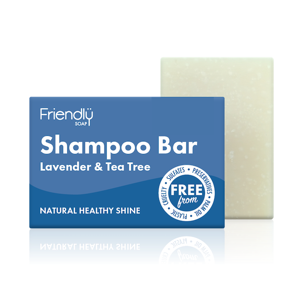 Friendly Soap shampoo bar Lavender and tea tree