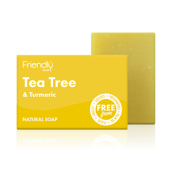 Friendly Soap Soap bar - tea tree and turmeric