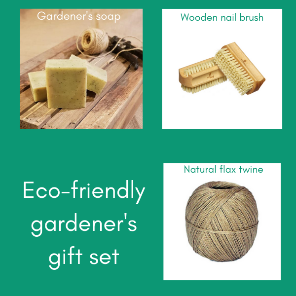 Eco-friendly gardener's gift set