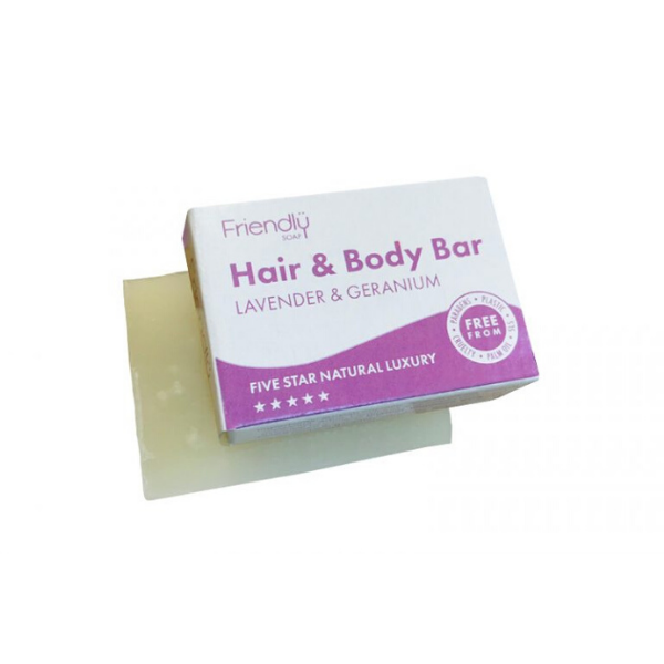 Friendly Soap guest hair and body bar