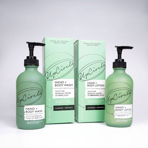 Hand and body lotion with bergamot water