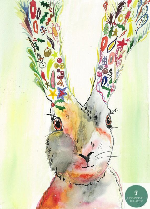 Harold the Hare eco-card