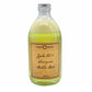 Eco-friendly bubble bath Jojoba oil and lemongrass in glass bottle