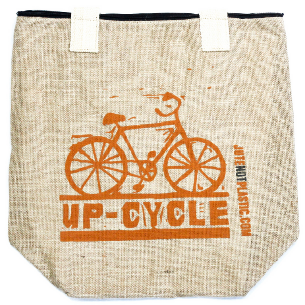 Jute bag upcycle