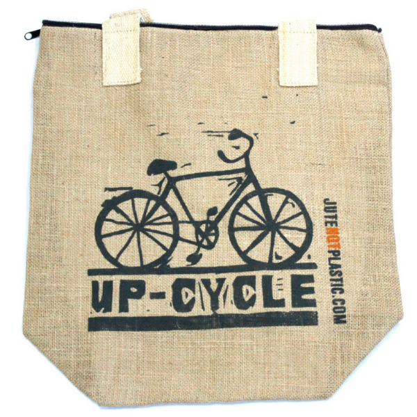 Jute bag upcycle