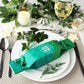 Keep this cracker Reusable Christmas cracker on table Jewel Green