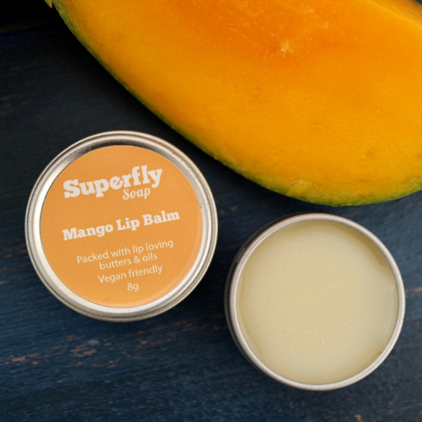 Superfly Soap eco friendly lip balm mango
