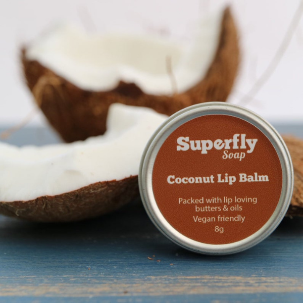 Superfly Soap eco friendly lip balm coconut