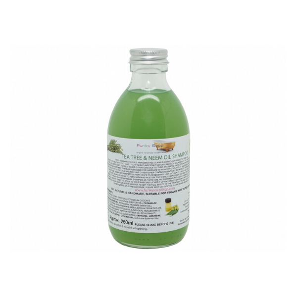 Liquid shampoo tea tree and neem