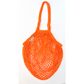 Long handled string bag orange