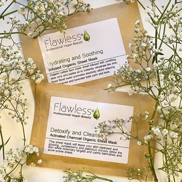 Facial mask duo - hydrating and soothing, detoxify and cleanse