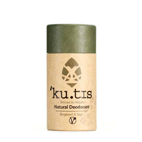 Natural eco-friendly vegan deodorant Bergamot and sage