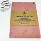 Eco-friendly wrapping paper New baby Ash pink