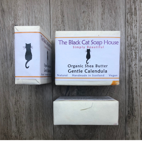 Eco-friendly Black Cat Soap House Soap bar Gentle calendula
