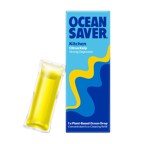Ocean saver cleaning pod kitchen cleaner and degreaser Citrus kelp