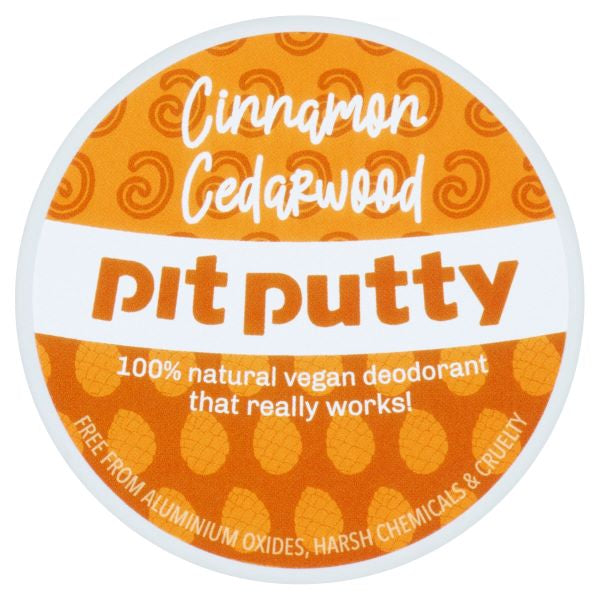 Pit Putty natural and eco-friendly deodorant Cinnamon cedarwood