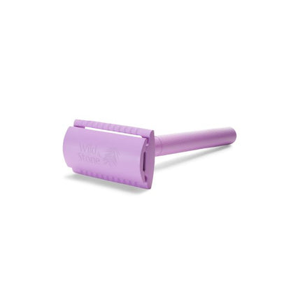 Eco-friendly steel safety razor Purple