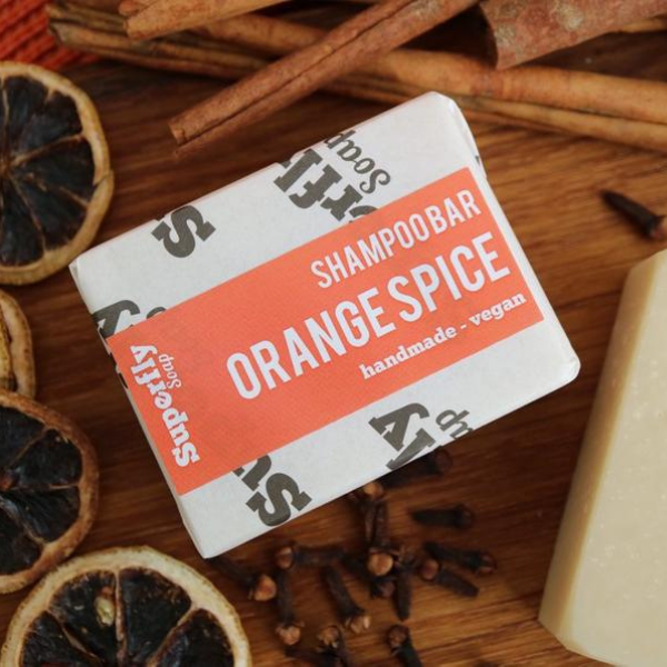 Superfly Soap shampoo bar orange spice