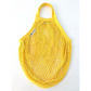 Short-handled string bag sunshine yellow