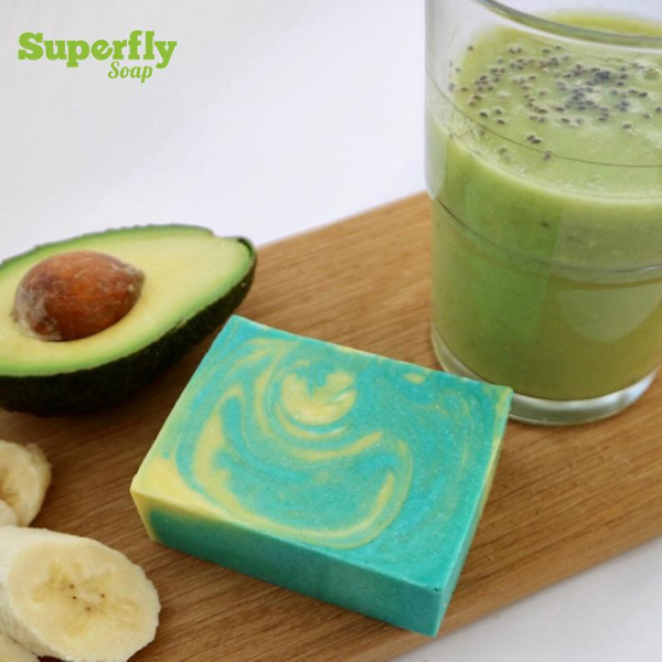 Superfly eco-friendly soap bar Avocado and banana