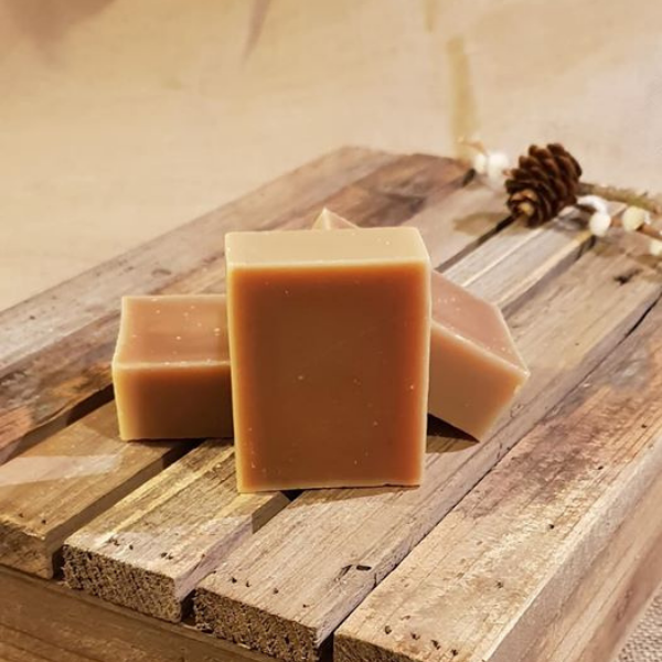 The Black Cat Soap House soap bar Clary sage and cedarwood