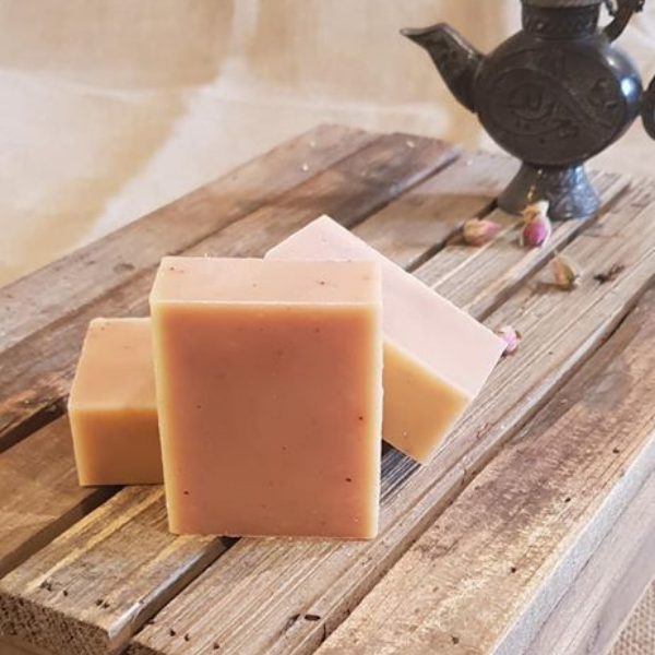 The Black Cat Soap House soap bar Frankincense and tangerine