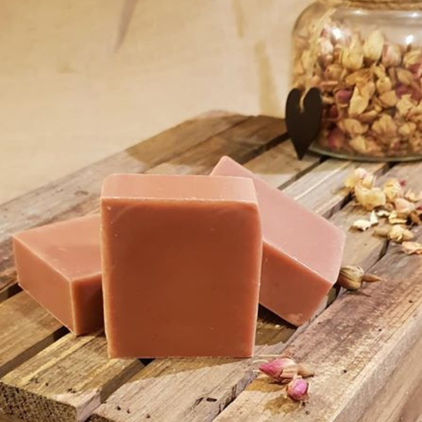 The Black Cat Soap House soap bar Geranium and palmarosa