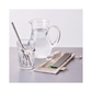 Eco-friendly stainless steel straw set straight
