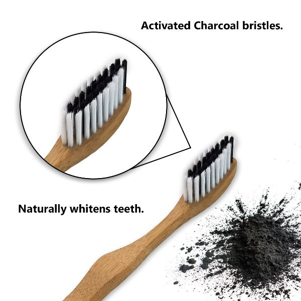 Bamboo toothbrush Medium bristles