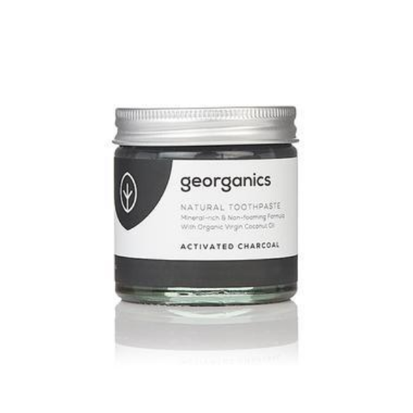 Georganics eco-friendly natural toothpaste Activated Charcoal