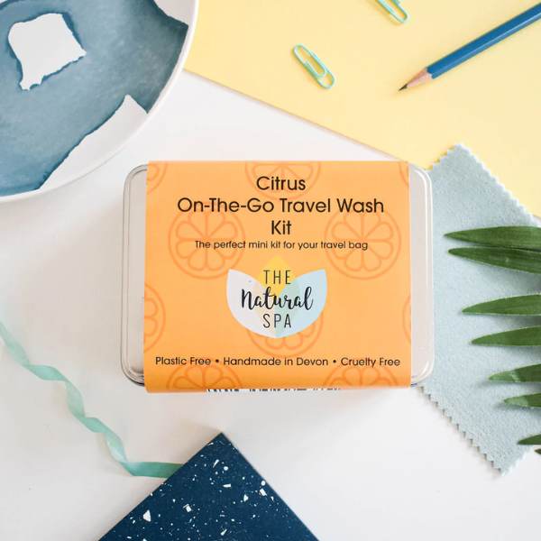 Eco-friendly travel wash kit Citrus