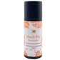 Vegan tinted lip balm Peach pop in biodegradable cardboard tube