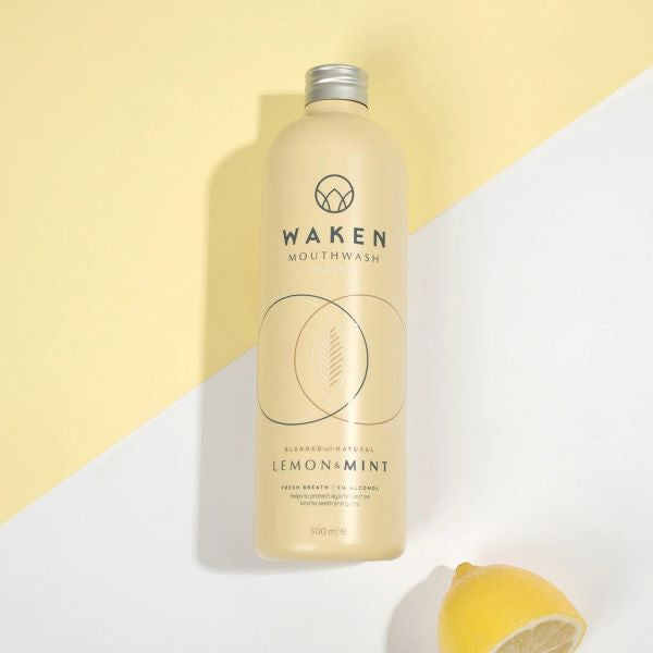 Waken eco-friendly mouthwash Lemon and mint