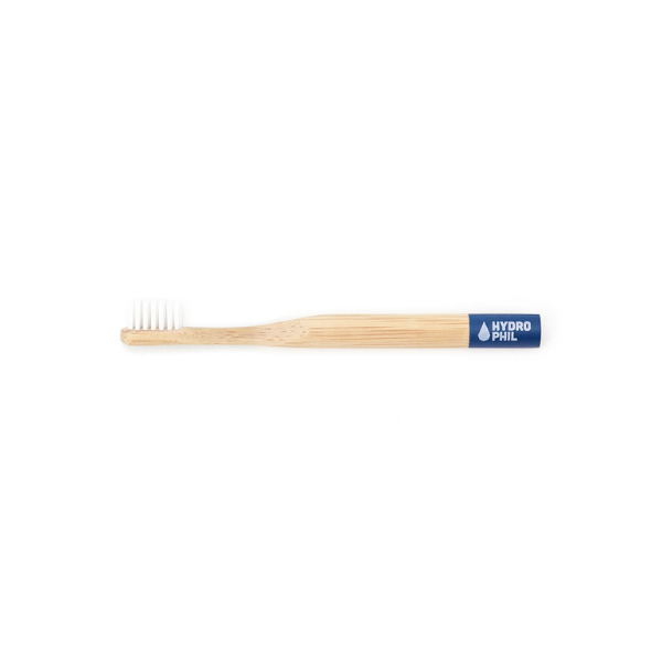 Hydrophil kids eco friendly bamboo toothbrush blue