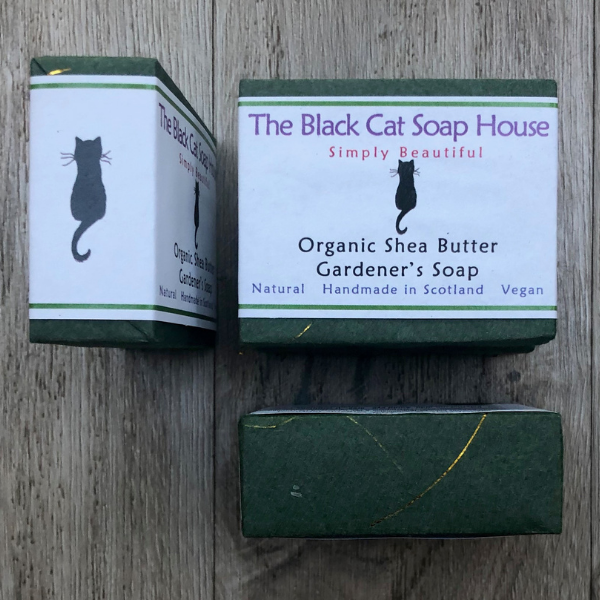 Eco-friendly gardener's soap bar