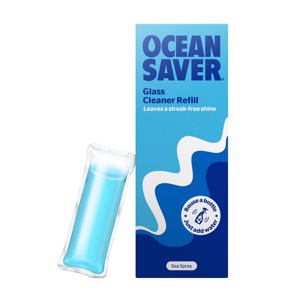 Ocean saver cleaning pod glass cleaner